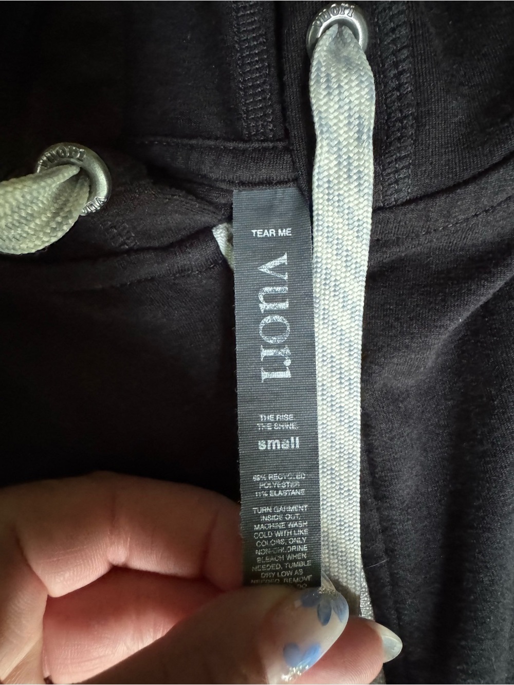 Vuori Women's Halo Performance Hoodie 2.0 Heather Gray Full Zip Size Small - Picture 5 of 5